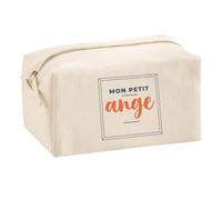 Trousse Multifonction Mon Petit Ange - Multi-Purpose Case - Idée Trousse Multifonction Cadeau Anniversaire Fête Original Famille Travail Départ Collègue Retraite Noël. - Bleu&Terracotta - 3