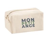 Trousse Multifonction Mon Petit Ange - Multi-Purpose Case - Idée Trousse Multifonction Cadeau Anniversaire Fête Original Famille Travail Départ Collègue Retraite Noël. - Gris&Vert - 1