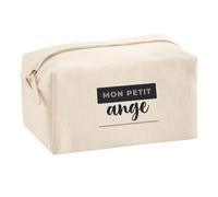 Trousse Multifonction Mon Petit Ange - Multi-Purpose Case - Idée Trousse Multifonction Cadeau Anniversaire Fête Original Famille Travail Départ Collègue Retraite Noël. - Bleu&Marron - 4