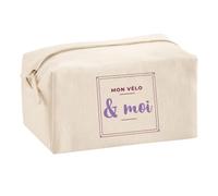 Trousse Multifonction Mon Velo Moi - Multi-Purpose Case - Idée Trousse Multifonction Cadeau Anniversaire Fête Original Famille Travail Départ Collègue Retraite Noël. - Violet&Violet - 3