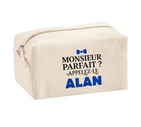 Trousse Multifonction Monsieur Parfait Alan - Multi-Purpose Case - Idée Trousse Multifonction Cadeau Anniversaire Fête Original Famille Travail Départ Collègue Retraite Noël.