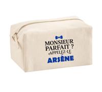 Trousse Multifonction Monsieur Parfait Arsene - Multi-Purpose Case - Idée Trousse Multifonction Cadeau Anniversaire Fête Original Famille Travail Départ Collègue Retraite Noël.