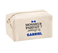 Trousse Multifonction Monsieur Parfait Gabriel - Multi-Purpose Case - Idée Trousse Multifonction Cadeau Anniversaire Fête Original Famille Travail Départ Collègue Retraite Noël.