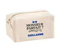 Trousse Multifonction Monsieur Parfait Guillaume - Multi-Purpose Case - Idée Trousse Multifonction Cadeau Anniversaire Fête Original Famille Travail Départ Collègue Retraite Noël.