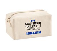 Trousse Multifonction Monsieur Parfait Ibrahim - Multi-Purpose Case - Idée Trousse Multifonction Cadeau Anniversaire Fête Original Famille Travail Départ Collègue Retraite Noël.