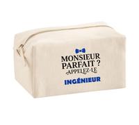 Trousse Multifonction Monsieur Parfait Ingenieur - Multi-Purpose Case - Idée Trousse Multifonction Cadeau Anniversaire Fête Original Famille Travail Départ Collègue Retraite Noël.