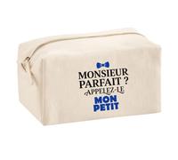 Trousse Multifonction Monsieur Parfait Mon Petit - Multi-Purpose Case - Idée Trousse Multifonction Cadeau Anniversaire Fête Original Famille Travail Départ Collègue Retraite Noël.