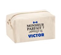 Trousse Multifonction Monsieur Parfait Victor - Multi-Purpose Case - Idée Trousse Multifonction Cadeau Anniversaire Fête Original Famille Travail Départ Collègue Retraite Noël.