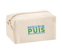 Trousse Multifonction Mourir Puis Recommencer - Multi-Purpose Case - Idée Trousse Multifonction Cadeau Anniversaire Fête Original Famille Travail Départ Collègue Retraite Noël. - Bleu&Vert - 1