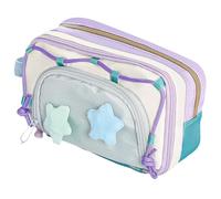 Trousse multifonction multi-compartiments pour crayons, stylos, voyage, trousse à cosmétiques pour l'école, le bureau