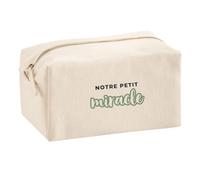 Trousse Multifonction Notre Petit Miracle - Multi-Purpose Case - Idée Trousse Multifonction Cadeau Anniversaire Fête Original Famille Travail Départ Collègue Retraite Noël. - Bleu&Vert - 2