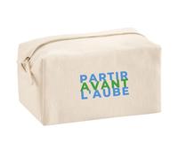 Trousse Multifonction Partir Avant Laube - Multi-Purpose Case - Idée Trousse Multifonction Cadeau Anniversaire Fête Original Famille Travail Départ Collègue Retraite Noël. - Bleu&Vert - 1