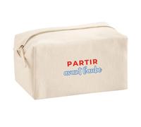 Trousse Multifonction Partir Avant Laube - Multi-Purpose Case - Idée Trousse Multifonction Cadeau Anniversaire Fête Original Famille Travail Départ Collègue Retraite Noël. - Rouge&Bleu - 2