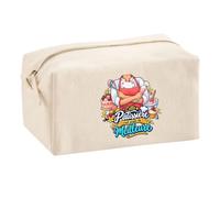 Trousse Multifonction Patissiere C'est Juste la Meilleure Métier | Pochette en Coton 2,5 L avec Zip Métal et Forme Cubique | Toilette Maquillage École Câbles