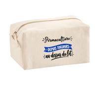Trousse Multifonction Permaculture Depuis Toujours au Dessus du Lot - Multi-Purpose Case - Idée Trousse Multifonction Cadeau Anniversaire Fête Original Famille Travail Départ Collègue Retraite Noël.