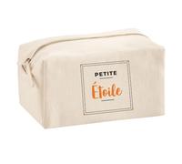 Trousse Multifonction Petite Etoile - Multi-Purpose Case - Idée Trousse Multifonction Cadeau Anniversaire Fête Original Famille Travail Départ Collègue Retraite Noël. - Noir&Orange - 3