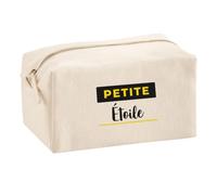 Trousse Multifonction Petite Etoile - Multi-Purpose Case - Idée Trousse Multifonction Cadeau Anniversaire Fête Original Famille Travail Départ Collègue Retraite Noël. - Noir&Jaune - 4
