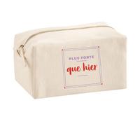 Trousse Multifonction Plus Forte Que Hier - Multi-Purpose Case - Idée Trousse Multifonction Cadeau Anniversaire Fête Original Famille Travail Départ Collègue Retraite Noël. - Violet&Rouge - 3