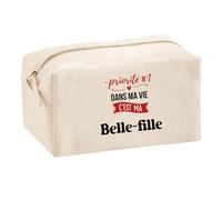 Trousse Multifonction Priorite N1 dans ma Vie C'est ma Belle-Fille - Multi-Purpose Case - Idée Trousse Multifonction Cadeau Anniversaire Fête Original Famille Travail Départ Collègue Retraite Noël.