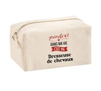 Trousse Multifonction Priorite N1 dans ma Vie C'est ma Dresseuse de Chevaux - Multi-Purpose Case - Idée Trousse Multifonction Cadeau Anniversaire Fête Original Famille Travail Départ Collègue