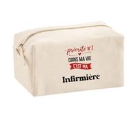 Trousse Multifonction Priorite N1 dans ma Vie C'est ma Infirmière - Multi-Purpose Case - Idée Trousse Multifonction Cadeau Anniversaire Fête Original Famille Travail Départ Collègue Retraite Noël.