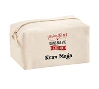 Trousse Multifonction Priorite N1 dans ma Vie C'est ma Krav Maga - Multi-Purpose Case - Idée Trousse Multifonction Cadeau Anniversaire Fête Original Famille Travail Départ Collègue Retraite Noël.