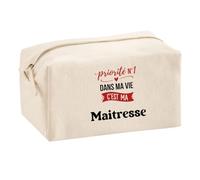 Trousse Multifonction Priorite N1 dans ma Vie C'est ma Maitresse - Multi-Purpose Case - Idée Trousse Multifonction Cadeau Anniversaire Fête Original Famille Travail Départ Collègue Retraite Noël.