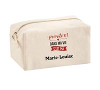 Trousse Multifonction Priorite N1 dans ma Vie C'est ma Marie-Louise - Multi-Purpose Case - Idée Trousse Multifonction Cadeau Anniversaire Fête Original Famille Travail Départ Collègue Retraite Noël.