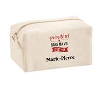 Trousse Multifonction Priorite N1 dans ma Vie C'est ma Marie-Pierre - Multi-Purpose Case - Idée Trousse Multifonction Cadeau Anniversaire Fête Original Famille Travail Départ Collègue Retraite Noël.