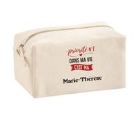 Trousse Multifonction Priorite N1 dans ma Vie C'est ma Marie-Therese - Multi-Purpose Case - Idée Trousse Multifonction Cadeau Anniversaire Fête Original Famille Travail Départ Collègue Retraite Noël.