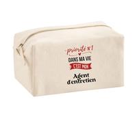 Trousse Multifonction Priorite N1 dans ma Vie C'est Mon Agent dentretien - Multi-Purpose Case - Idée Trousse Multifonction Cadeau Anniversaire Fête Original Famille Travail Départ Collègue Retraite.
