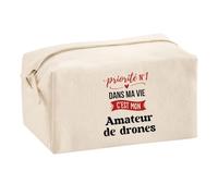 Trousse Multifonction Priorite N1 dans ma Vie C'est Mon Amateur de Drones - Multi-Purpose Case - Idée Trousse Multifonction Cadeau Anniversaire Fête Original Famille Travail Départ Collègue Retraite.