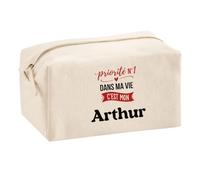 Trousse Multifonction Priorite N1 dans ma Vie C'est Mon Arthur - Multi-Purpose Case - Idée Trousse Multifonction Cadeau Anniversaire Fête Original Famille Travail Départ Collègue Retraite Noël.