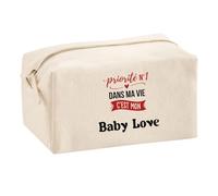 Trousse Multifonction Priorite N1 dans ma Vie C'est Mon Baby Love - Multi-Purpose Case - Idée Trousse Multifonction Cadeau Anniversaire Fête Original Famille Travail Départ Collègue Retraite Noël.