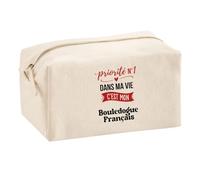 Trousse Multifonction Priorite N1 dans ma Vie C'est Mon Bouledogue Français - Multi-Purpose Case - Idée Trousse Multifonction Cadeau Anniversaire Fête Original Famille Travail Départ Collègue