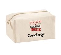 Trousse Multifonction Priorite N1 dans ma Vie C'est Mon Concierge - Multi-Purpose Case - Idée Trousse Multifonction Cadeau Anniversaire Fête Original Famille Travail Départ Collègue Retraite Noël.