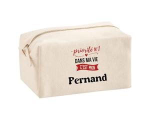 Trousse Multifonction Priorite N1 dans ma Vie C'est Mon Fernand - Multi-Purpose Case - Idée Trousse Multifonction Cadeau Anniversaire Fête Original Famille Travail Départ Collègue Retraite Noël.