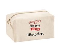 Trousse Multifonction Priorite N1 dans ma Vie C'est Mon Historien - Multi-Purpose Case - Idée Trousse Multifonction Cadeau Anniversaire Fête Original Famille Travail Départ Collègue Retraite Noël.