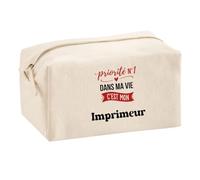 Trousse Multifonction Priorite N1 dans ma Vie C'est Mon Imprimeur - Multi-Purpose Case - Idée Trousse Multifonction Cadeau Anniversaire Fête Original Famille Travail Départ Collègue Retraite Noël.