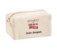 Trousse Multifonction Priorite N1 dans ma Vie C'est Mon Jean-Jacques - Multi-Purpose Case - Idée Trousse Multifonction Cadeau Anniversaire Fête Original Famille Travail Départ Collègue Retraite Noël.
