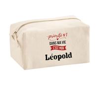 Trousse Multifonction Priorite N1 dans ma Vie C'est Mon Leopold - Multi-Purpose Case - Idée Trousse Multifonction Cadeau Anniversaire Fête Original Famille Travail Départ Collègue Retraite Noël.