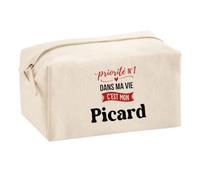 Trousse Multifonction Priorite N1 dans ma Vie C'est Mon Picard - Multi-Purpose Case - Idée Trousse Multifonction Cadeau Anniversaire Fête Original Famille Travail Départ Collègue Retraite Noël.