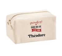 Trousse Multifonction Priorite N1 dans ma Vie C'est Mon Theodore - Multi-Purpose Case - Idée Trousse Multifonction Cadeau Anniversaire Fête Original Famille Travail Départ Collègue Retraite Noël.
