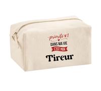 Trousse Multifonction Priorite N1 dans ma Vie C'est Mon Tireur - Multi-Purpose Case - Idée Trousse Multifonction Cadeau Anniversaire Fête Original Famille Travail Départ Collègue Retraite Noël.