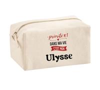 Trousse Multifonction Priorite N1 dans ma vie C'est mon Ulysse - Multi-purpose Case - Idée Trousse Multifonction Cadeau Anniversaire Fête Original Famille Travail Départ Collègue Retraite Noël.