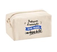 Trousse Multifonction Professeur duniversite Depuis Toujours au Dessus du Lot - Multi-Purpose Case - Idée Trousse Multifonction Cadeau Anniversaire Fête Original Famille Travail Départ Collègue.