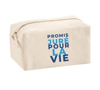 Trousse Multifonction Promis Jure pour la Vie - Multi-Purpose Case - Idée Trousse Multifonction Cadeau Anniversaire Fête Original Famille Travail Départ Collègue Retraite Noël. - Bleu&Turquoise - 1