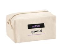 Trousse Multifonction Reve Grand - Multi-Purpose Case - Idée Trousse Multifonction Cadeau Anniversaire Fête Original Famille Travail Départ Collègue Retraite Noël. - Noir&Violet - 4