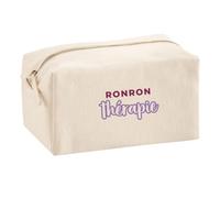 Trousse Multifonction Ronron Therapie - Multi-Purpose Case - Idée Trousse Multifonction Cadeau Anniversaire Fête Original Famille Travail Départ Collègue Retraite Noël. - Violet - 2