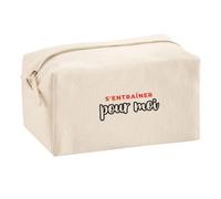 Trousse Multifonction Sentrainer pour Moi - Multi-Purpose Case - Idée Trousse Multifonction Cadeau Anniversaire Fête Original Famille Travail Départ Collègue Retraite Noël. - Rouge&Noir - 2
